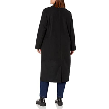 Liam Loose Overcoat Black M - Stylish Comfort by The Drop