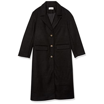 Liam Loose Overcoat Black M - Stylish Comfort by The Drop