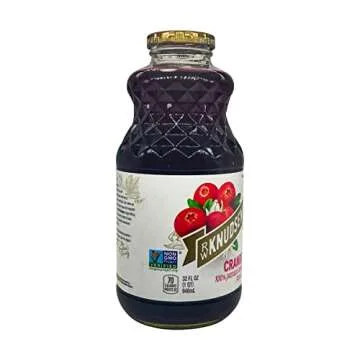 RW KNUDSEN Just Cranberry Juice - Pure Organic Flavor