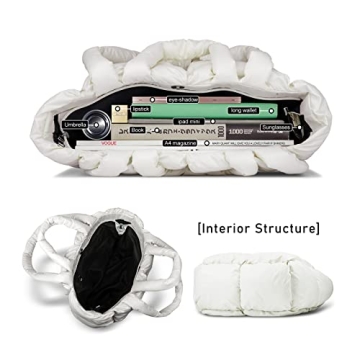 oexe Puffy Luxury Tote - Chic Tote Bag for Women