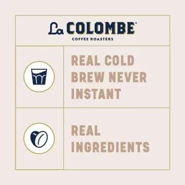 La Colombe Double 9 Ounce Latte - Pack of 4 Coffee Cans