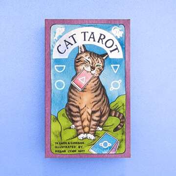 Cat Tarot: 78 Cards & Guidebook (-)