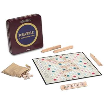 WS Game Company Scrabble Nostalgia Edition Board Game in Collectible Tin