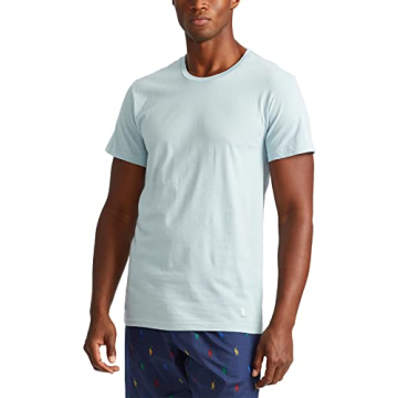 POLO Ralph Lauren Men's Classic Fit Cotton Crew Undershirt 3-Pack