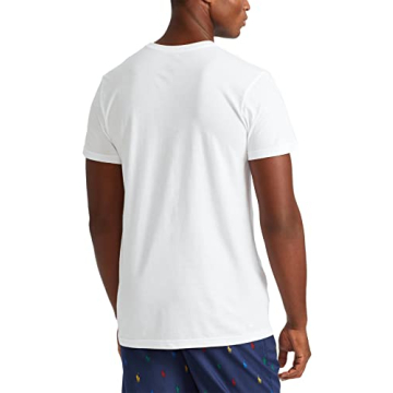 POLO Ralph Lauren Men's Classic Fit Cotton Crew Undershirt 3-Pack