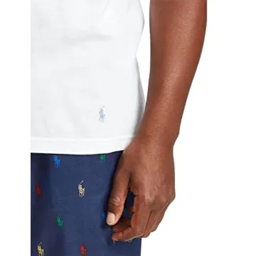 POLO Ralph Lauren Men's Classic Fit Cotton Crew Undershirt 3-Pack
