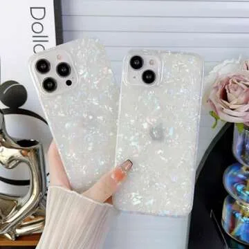 Stylish Jmltech iPhone 15 Pro Max Glitter Case for Women