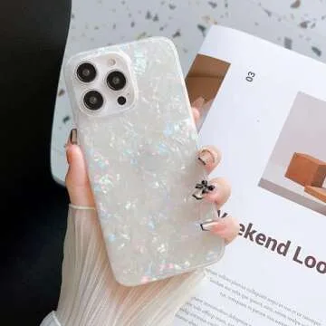 Stylish Jmltech iPhone 15 Pro Max Glitter Case for Women