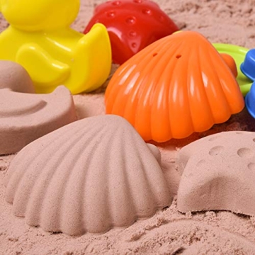 Kids Beach Toys Set - 19 Piece Sand & Water Play Kit