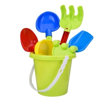 Kids Beach Toys Set - 19 Piece Sand & Water Play Kit