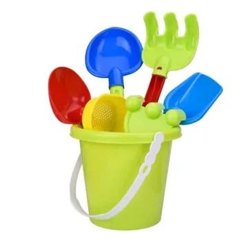 Kids Beach Toys Set - 19 Piece Sand & Water Play Kit