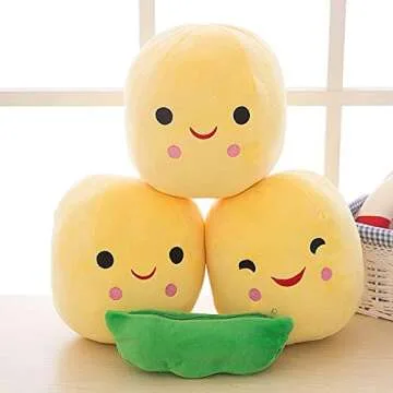 Giant Peas in a Pod Plush Toy for All Ages