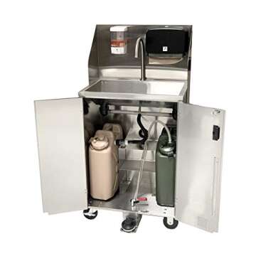 Pro Series Portable Handwashing Sink – Ultimate Hygiene Solution with Wheels