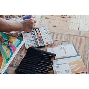 ETCHR Watercolor Block – A5 Hot Press Art Pad