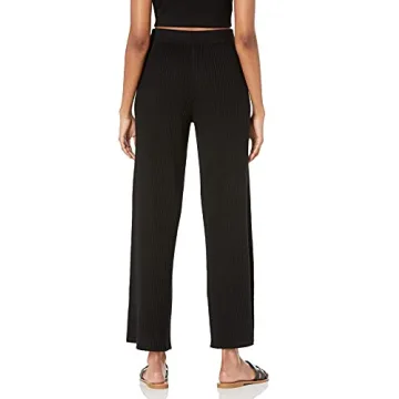 The Drop Women's Catalina Pull-On Sweater Pants - Black XL
