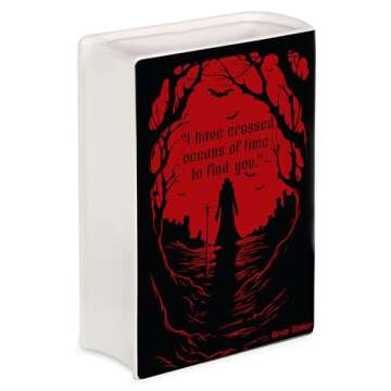 Steel Mill & Co Original Large Book-Shaped Decorative Vase, Ceramic Vases for Fall Home Decor, Cute ...