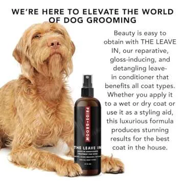 Pride and Groom Leave-in Dog Conditioner & Detangler Spray
