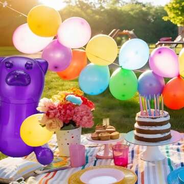 Huge Inflatable Gummy Bears - Vibrant Pool Toys for Parties