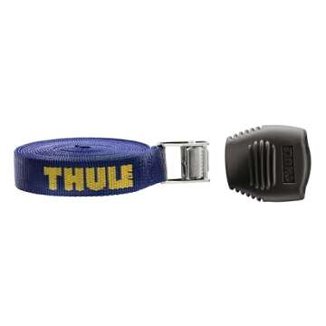 Thule 523 Load Straps - 15 Foot Heavy-Duty, UV Resistant, Blue