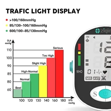 Large Cuff Blood Pressure Monitor Voice Memory Accurate