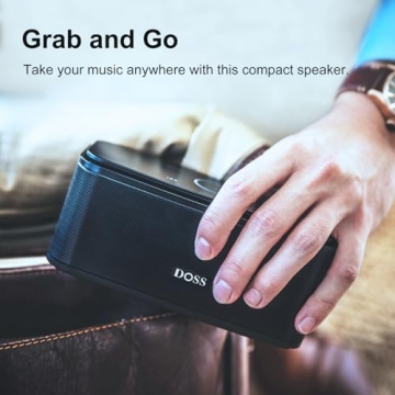 DOSS SoundBox Touch Portable Bluetooth Speaker