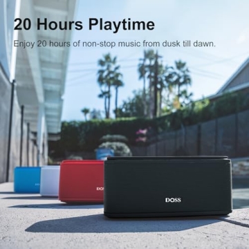 DOSS SoundBox Touch Portable Bluetooth Speaker