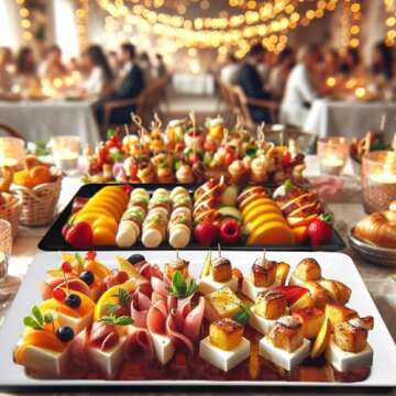 Heavy Duty Rectangular Party Trays for Events