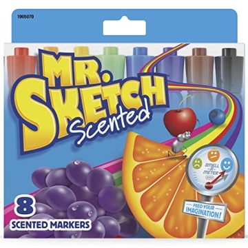 Mr. Sketch® Scented Markers Set Of 8 - Colorful & Fun! Creative Art Supplies