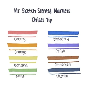 Mr. Sketch Scented Markers Set of 8 Vibrant Colors