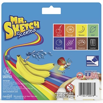 Mr. Sketch Scented Markers Set of 8 Vibrant Colors
