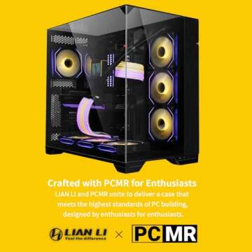 Lian Li O11 Vision Case with Three Sides of Glass