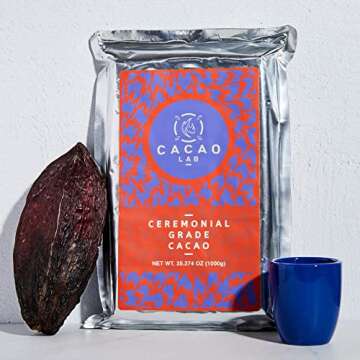Ceremonial Grade Cacao – 100% Pure & Unsweetened Chocolate