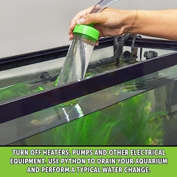 Python No Spill Clean and Fill Aquarium Maintenance System