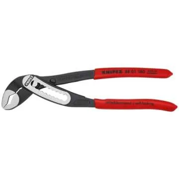 Knipex 8801180 7-Inch Alligator Pliers, Black/Red