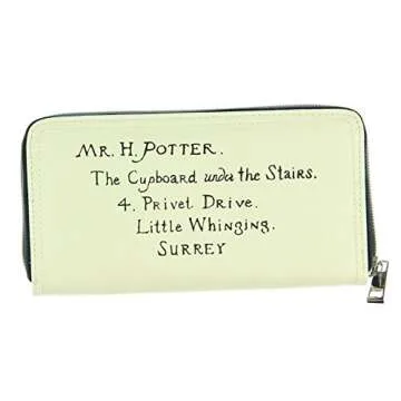 Enchanting Harry Potter Zip Around Wallet for Women