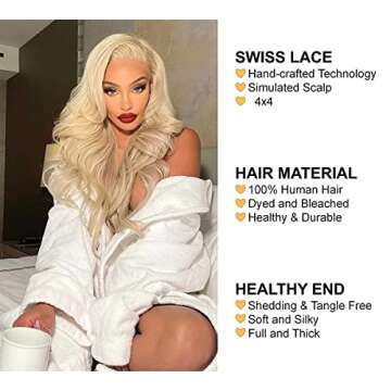 LUMIERE 613 Lace Front Wig Human Hair - Versatile & Natural