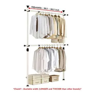 Heavy Duty PRINCE HANGER Rack with Quick One-Touch Setup
