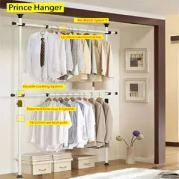 Heavy Duty PRINCE HANGER Rack with Quick One-Touch Setup