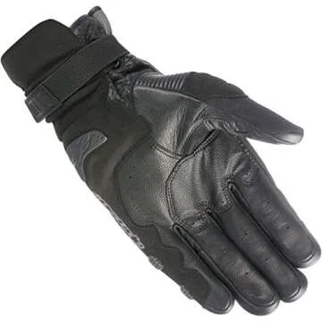 Alpinestars Belize Drystar Men's Street Motorcycle Gloves - Black/Anthracite/Red - Medium