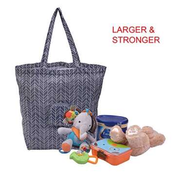 Best Reusable Grocery Bags Set of 3 for Sustainable Shopping