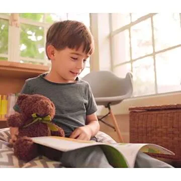 Fluffuns Teddy Bear Plush 9" (3 Pack) Cute Teddy Bears Stuffed Animals in 3 Colors - Stuffed Bears (Dark Brown, Golden, White)