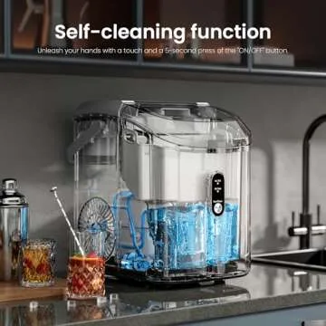 Kismile Portable Nugget Ice Maker for Any Occasion
