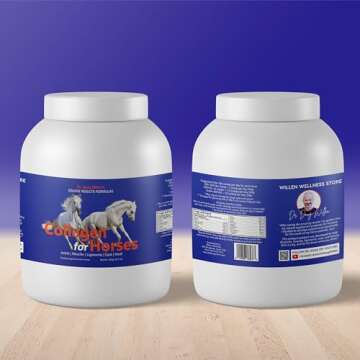 Natural Collagen Supplement for Horses - Easy to Use Powder