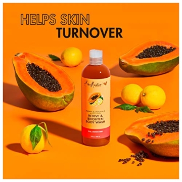 SheaMoisture Papaya & Vitamin C Body Wash - Brightening and Hydrating