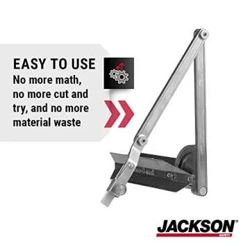 Jackson Safety #1 Standard Contour Marker & Structural Adapter - Compact Easy to Use- 1.5" to 18" Diameter - With Soapstone Crayon