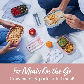 Bentgo Classic Adult Bento Box - Stackable Lunch Container