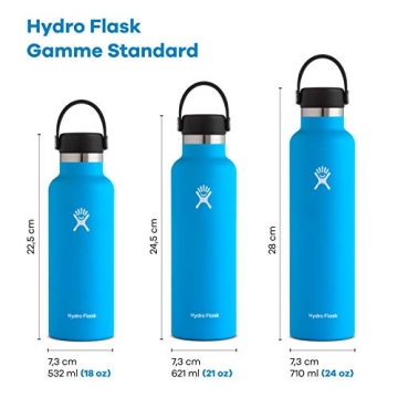 Hydro Flask Water Bottle 24 oz in Bright Sunflower