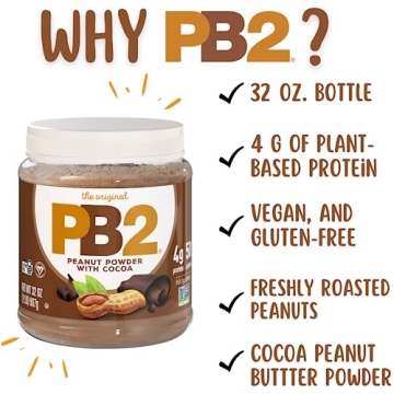 PB2 Chocolate Peanut Butter Powder with 4g Protein