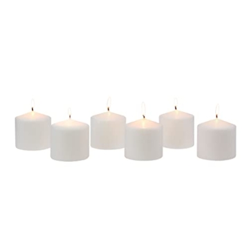 Stonebriar Long Burning Unscented Pillar Candles Set