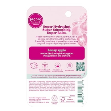 eos Honey Apple Super Balm for Hydrated Lips All Day